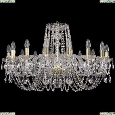 Люстра 1402/16/300/G ★Bohemia Ivele Crystal, Золото► — Купить▼