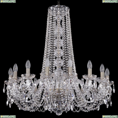 Люстра 1402/16/300/h-90/Pa ★Bohemia Ivele Crystal, Патина► — Купить▼