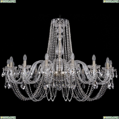 Люстра 1402/16/460/Pa ★Bohemia Ivele Crystal, Патина► — Купить▼