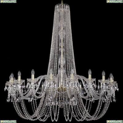 Люстра 1402/20/530/h-164/G ★Bohemia Ivele Crystal, Золото► — Купить▼