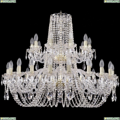 Люстра 1402/20+10/360/2d/G ★Bohemia Ivele Crystal, Золото► — Купить▼
