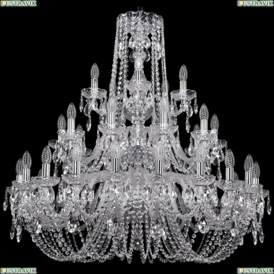Люстра 1402/20+10+5/360/3d/Ni ★Bohemia Ivele Crystal, Никель► — Купить▼