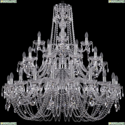 Люстра 1402/20+10+5/400/3d/Ni ★Bohemia Ivele Crystal, Никель► — Купить▼