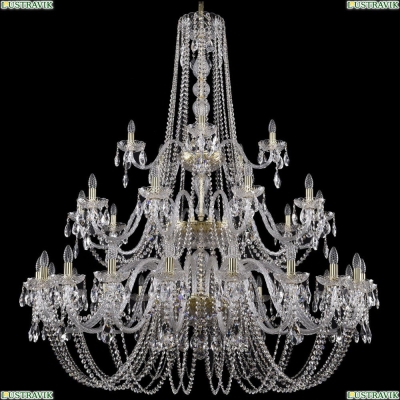 Люстра 1402/20+10+5/530/3d/G ★Bohemia Ivele Crystal, Золото► — Купить▼