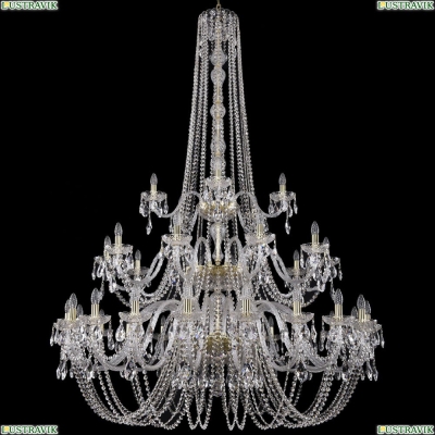 Люстра 1402/20+10+5/530/h-206/3d/G ★Bohemia Ivele Crystal, Золото► — Купить▼