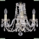 Люстра 1402/3/141/G ★Bohemia Ivele Crystal, Золото► — Купить▼