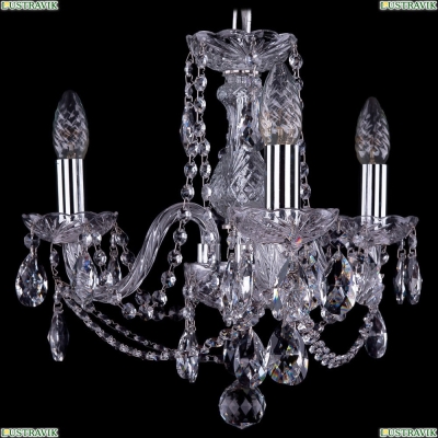 Люстра 1402/3/141/Ni ★Bohemia Ivele Crystal, Никель► — Купить▼