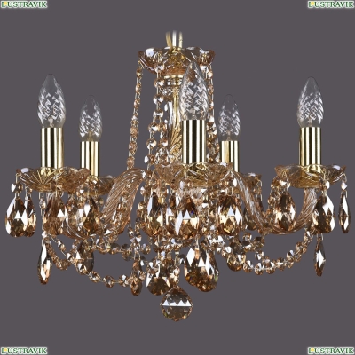 Люстра 1402/5/141/G/M721 ★Bohemia Ivele Crystal, Золото► — Купить▼