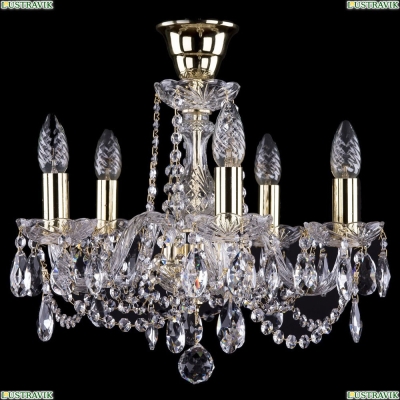 Люстра 1402/5/141/G/Tube ★Bohemia Ivele Crystal, Золото► — Купить▼