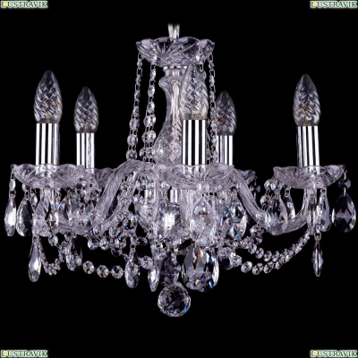 Люстра 1402/5/141/Ni ★Bohemia Ivele Crystal, Никель► — Купить▼