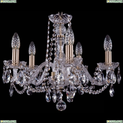 Люстра 1402/5/160/Pa ★Bohemia Ivele Crystal, Патина► — Купить▼
