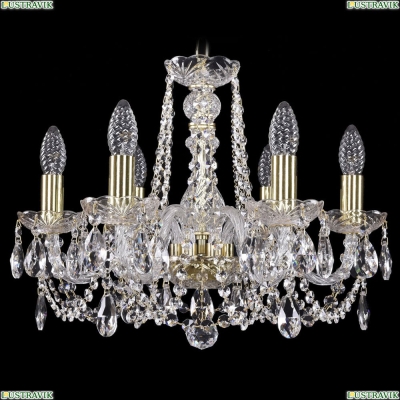 Люстра 1402/6/160/G ★Bohemia Ivele Crystal, Золото► — Купить▼