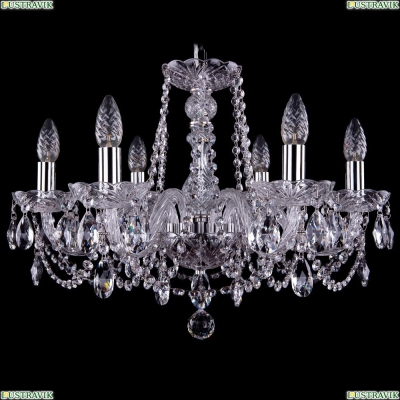 Люстра 1402/6/195/Ni ★Bohemia Ivele Crystal, Никель► — Купить▼