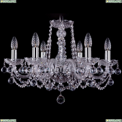 Люстра 1402/6/195/Ni/Balls ★Bohemia Ivele Crystal, Никель► — Купить▼