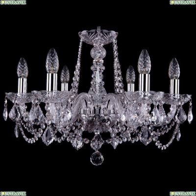 Люстра 1402/6/195/Ni/Leafs ★Bohemia Ivele Crystal, Никель► — Купить▼