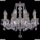 Люстра 1402/8/160/Pa ★Bohemia Ivele Crystal, Патина► — Купить▼