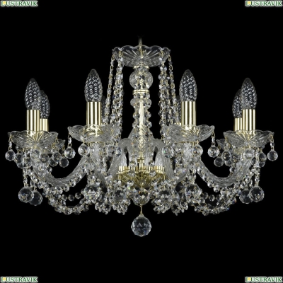 Люстра 1402/8/195/G/Balls ★Bohemia Ivele Crystal, Золото► — Купить▼