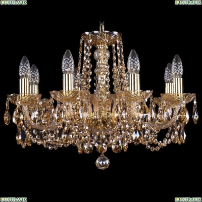 Люстра 1402/8/195/G/M721 ★Bohemia Ivele Crystal, Золото► — Купить▼