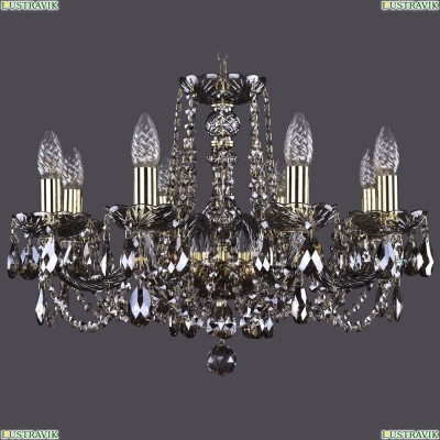 Люстра 1402/8/195/G/M731 ★Bohemia Ivele Crystal, Золото► — Купить▼