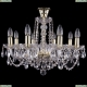 Люстра 1402/8/195/G/tube ★Bohemia Ivele Crystal, Золото► — Купить▼