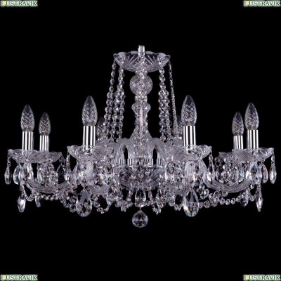 Люстра 1402/8/240/Ni ★Bohemia Ivele Crystal, Никель► — Купить▼
