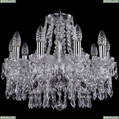 Люстра 1403/10/160/Ni ★Bohemia Ivele Crystal, Никель► — Купить▼