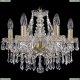 Люстра 1403/6/141/G ★Bohemia Ivele Crystal, Золото► — Купить▼