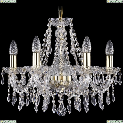 Люстра 1403/6/160/G ★Bohemia Ivele Crystal, Золото► — Купить▼