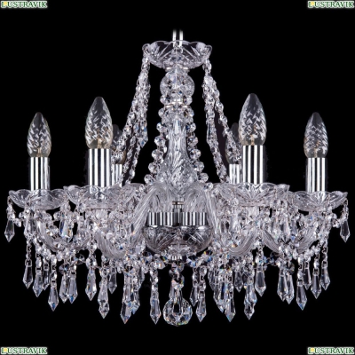 Люстра 1403/6/160/Ni ★Bohemia Ivele Crystal, Никель► — Купить▼