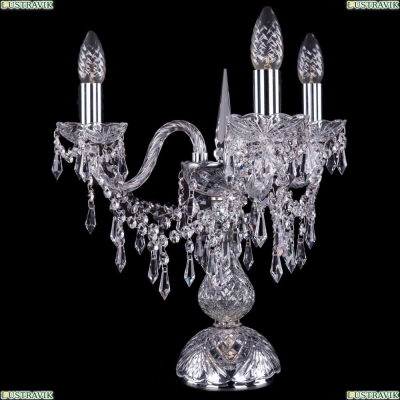 Настольная лампа 1403L/3/141-39/Ni ★Bohemia Ivele Crystal, Никель► — Купить▼