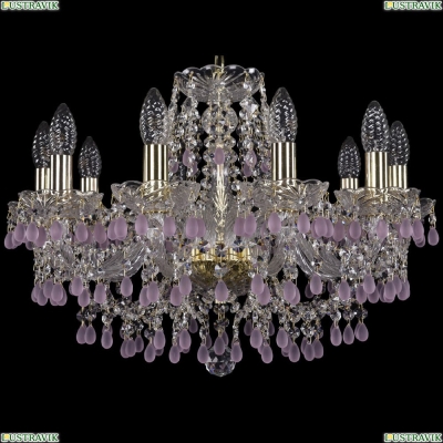 Люстра 1410/10/195/G/V7010 ★Bohemia Ivele Crystal, Золото► — Купить▼