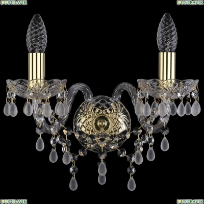 Бра 1410B/2/141/G/V0300 ★Bohemia Ivele Crystal, Золото► — Купить▼