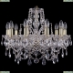 Люстра 1411/10/195/G ★Bohemia Ivele Crystal, Золото► — Купить▼