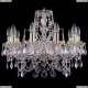 Люстра 1411/10/195/G/Leafs ★Bohemia Ivele Crystal, Золото► — Купить▼