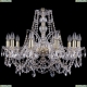 Люстра 1411/10/240/G ★Bohemia Ivele Crystal, Золото► — Купить▼