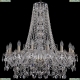 Люстра 1411/16/300/h-90/Pa ★Bohemia Ivele Crystal, Патина► — Купить▼