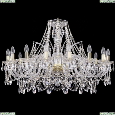 Люстра 1411/16/360/G ★Bohemia Ivele Crystal, Золото► — Купить▼