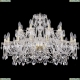 Люстра 1411/16+8/360/G ★Bohemia Ivele Crystal, Золото► — Купить▼