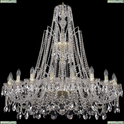 Люстра 1411/20/400/XL-120/G ★Bohemia Ivele Crystal, Золото► — Купить▼