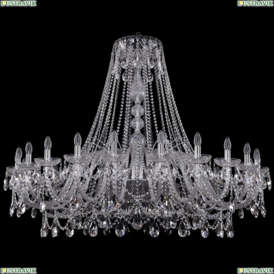 Люстра 1411/24/530/Ni ★Bohemia Ivele Crystal, Никель► — Купить▼