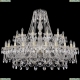 Люстра 1411/24+12/460/G ★Bohemia Ivele Crystal, Золото► — Купить▼