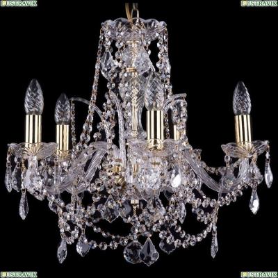 Люстра 1411/5/160/G/Leafs ★Bohemia Ivele Crystal, Золото► — Купить▼