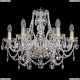 Люстра 1411/6/195/G ★Bohemia Ivele Crystal, Золото► — Купить▼