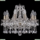 Люстра 1413/10/165/Pa ★Bohemia Ivele Crystal, Патина► — Купить▼