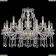 Люстра 1413/10+5/300/G ★Bohemia Ivele Crystal, Золото► — Купить▼