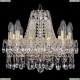 Люстра 1413/12/141/G ★Bohemia Ivele Crystal, Золото► — Купить▼