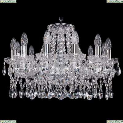 Люстра 1413/12/200/Ni ★Bohemia Ivele Crystal, Никель► — Купить▼
