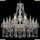 Люстра 1413/12+6+3/300/G ★Bohemia Ivele Crystal, Золото► — Купить▼