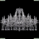 Люстра 1413/16+8/400/Ni ★Bohemia Ivele Crystal, Никель► — Купить▼