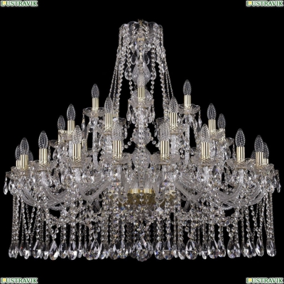 Люстра 1413/20+10+5/360/G ★Bohemia Ivele Crystal, Золото► — Купить▼